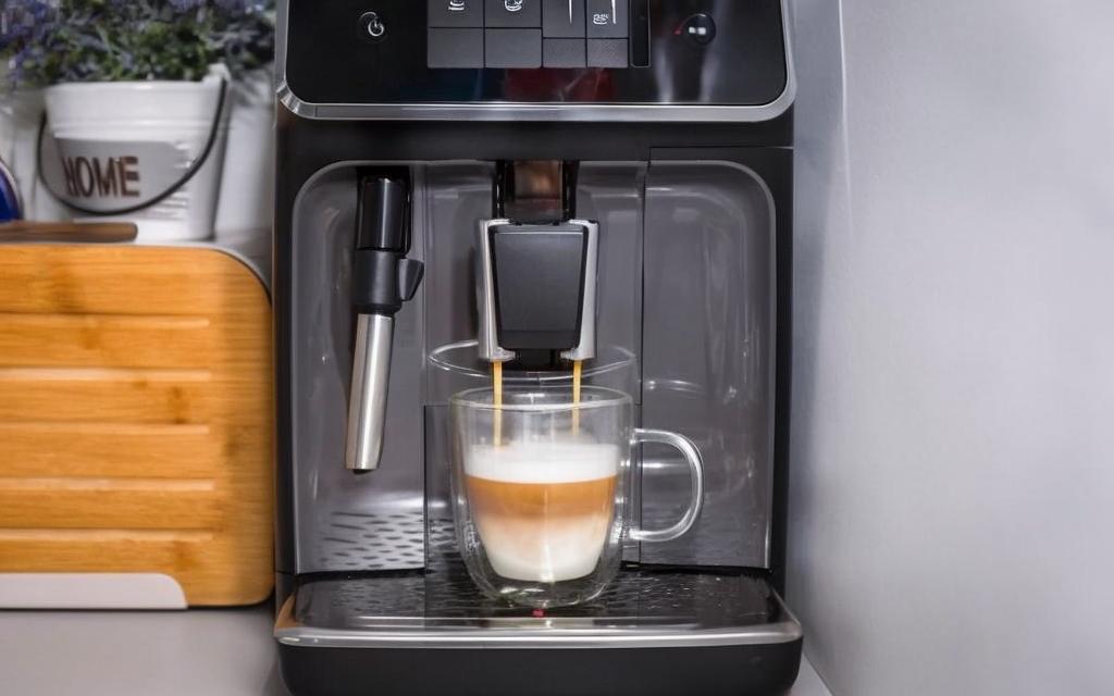Getraenke Auswahl beim Kaffeevollautomat